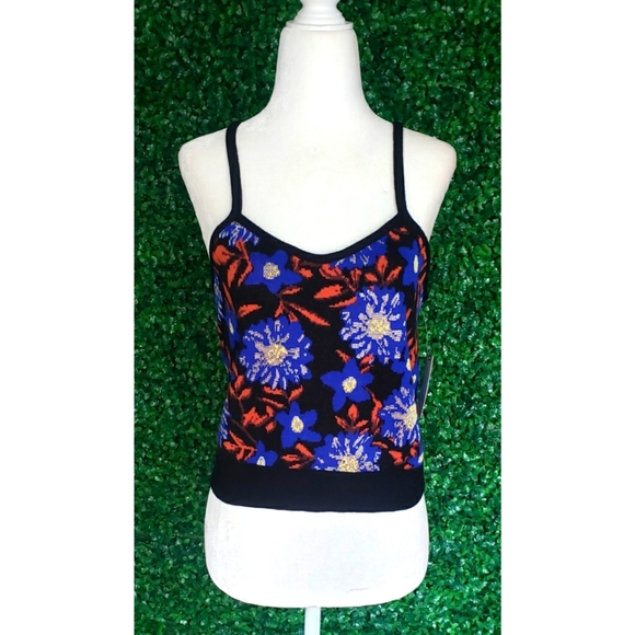 39. Maeve Floral Jacquard Sweater Cami - Picture 5 of 9